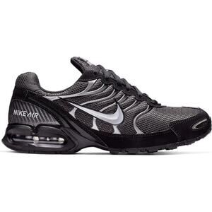 NWT Nike Men's Air Max Torch 4 Shoes, Anthracite/Metallic Silver-Black, 10.5